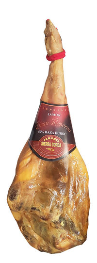 Serrano Ham, 50% duroc, Sierra Gorda Gran Reserva  ≈ 7,5 kg/16,5 lb, 15+ months