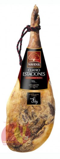 Serrano Ham Navidul 4 Estaciones ≈ 8 kg/17,6 lb, 12+ months