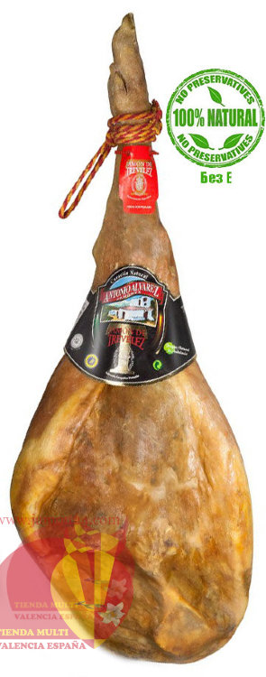 Trevélez Ham Antonio Alvarez Red Label ≈ 8 kg/17,6 lb, 20+ months