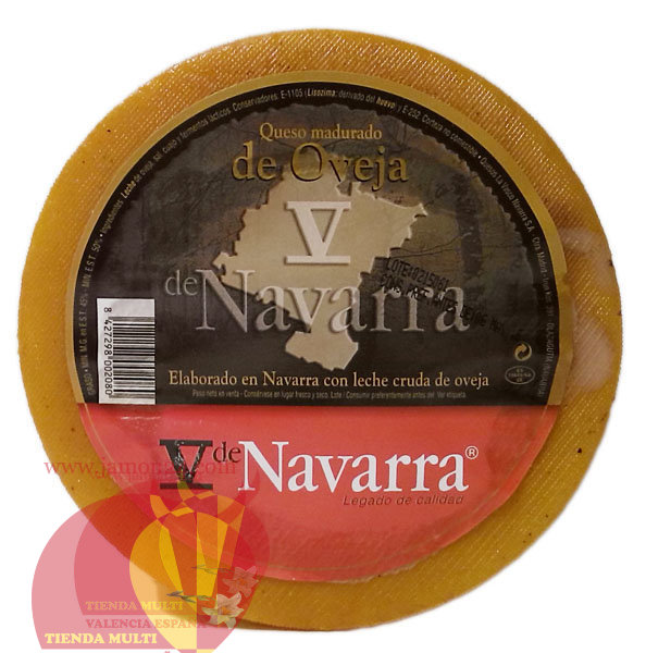 Sheep Milk Cheese V De Navarra ≈ 3,5 kg 