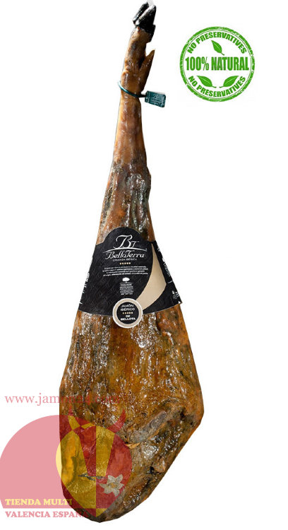 Iberian Ham 100% Pure, Acorn-Fed Belloterra ≈ 8 kg/17,6 lb, 36+ months