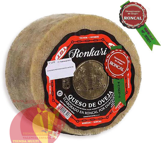 Sheep Milk Cheese Roncal D.O. ≈ 2,5 kg