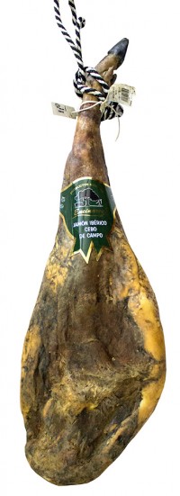 Iberian Ham 75% Pure, De Sebo Campo Extensivo ≈ 8 kg/17,5 lb 30+ months