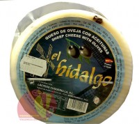 Sheep Milk Cheese El Hidalgo, With Olives, Soft ≈ 1 kg