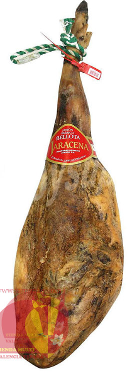 Iberian Ham 100% Pure, Acorn-Fed Jaracena Jabugo ≈ 7 kg/15,4 lb up to 44 months