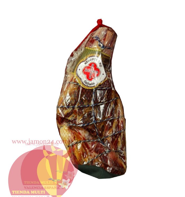 Iberian Ham 100% Pure, Acorn-Fed Beher Boneless, Golden Label ≈ 3 - 3,4 kg/6,6 - 7,4 lb 36+ months