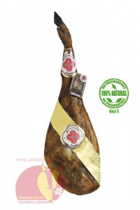 Iberian Ham 100% Pure, Acorn-Fed Beher Golden Label ≈ 6,5 - 7 kg/14,3 - 15,4 lb up to 44 months