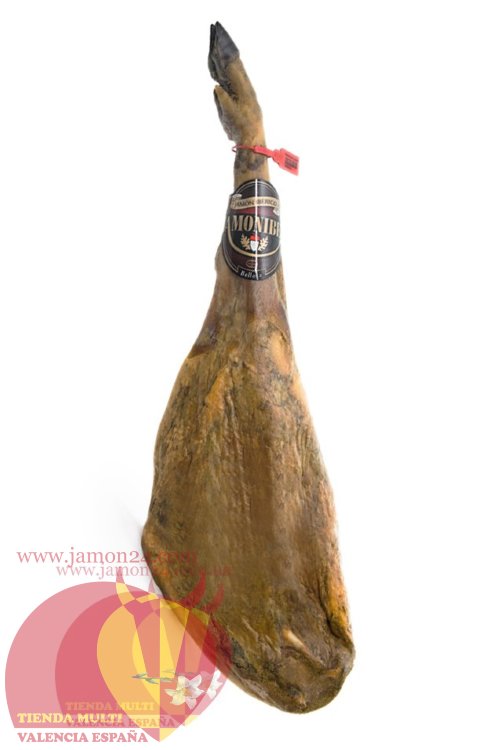 Iberian Ham 100% Pure, Acorn-Fed Ensinares ≈ 8,6 - 9 kg/19 - 20 lb, 44+ months