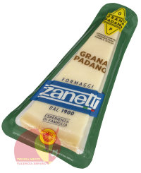 Grana Padano Cheese Zanetti 32% Vacuum-Packed ≈ 230 g