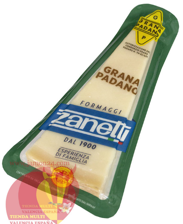 Grana Padano Cheese Zanetti 32% Vacuum-Packed ≈ 230 g