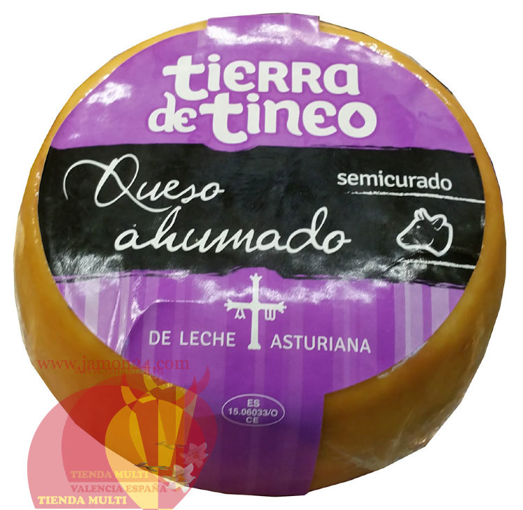 Cow Milk Cheese Tierra de Tineo, Smoked ≈ 420 g