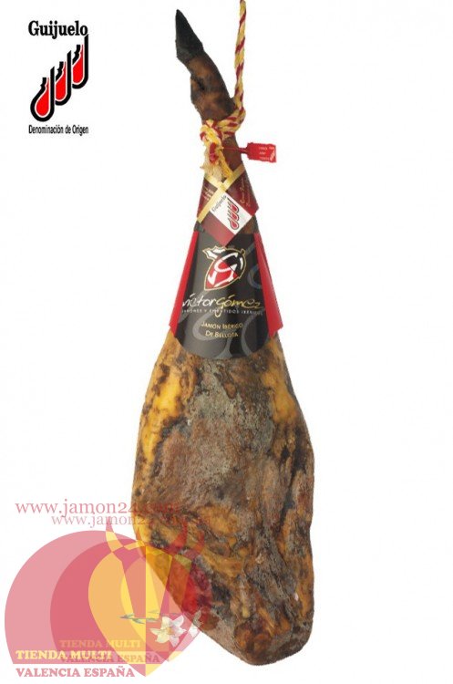 Iberian Ham, Acorn-Fed 75%, Victor Gomez Guijuelo ≈ 7,5 kg/16,5 lb, 36+ months