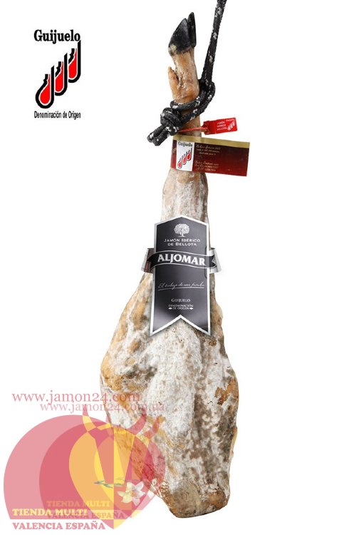 Iberian Ham, Acorn-Fed Aljomar Guijuelo D.O. ≈ 8 - 8,5 kg/17,6 - 18,7 lb, 44+ months