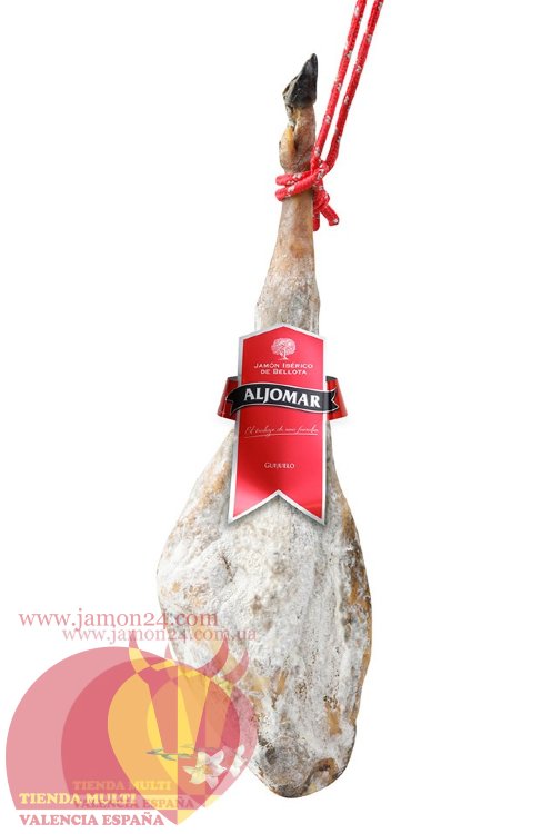 Iberian Ham, Acorn-Fed Aljomar Guijuelo ≈ 8 kg/17,6 lb, 36+ months