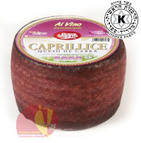 Goat's Milk Cheese Caprillice, with Wine ≈ 2,5 kg