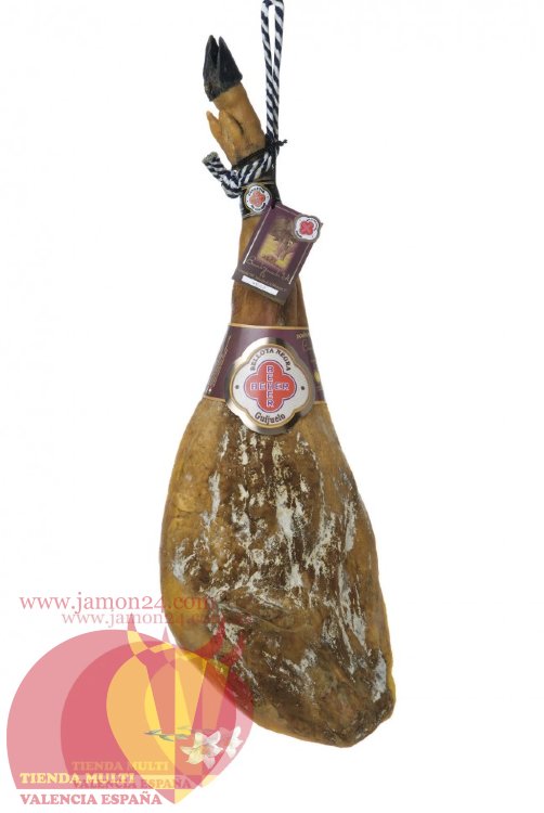 Iberian Ham 100% Pure, Acorn-Fed Beher Black Label ≈ 6 - 6,5 kg/13 - 14 lb 36+ months