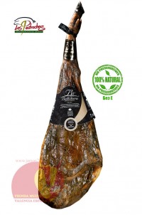 Iberian Ham 100% Pure, Acorn-Fed Belloterra D.O. ≈ 8 kg/17,6 lb, 40+ months