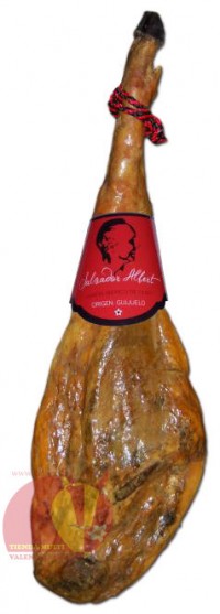 Iberian Ham, Grain-Fed Salvador Albert ≈ 8 kg/17,6 lb, 24+ months