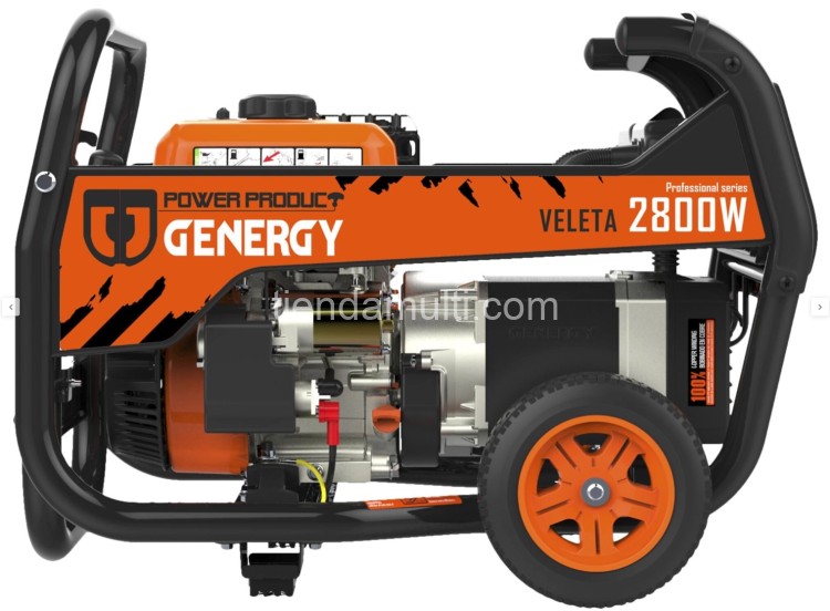 2,8 kW Генератор SVR бензин Genergy VELETA