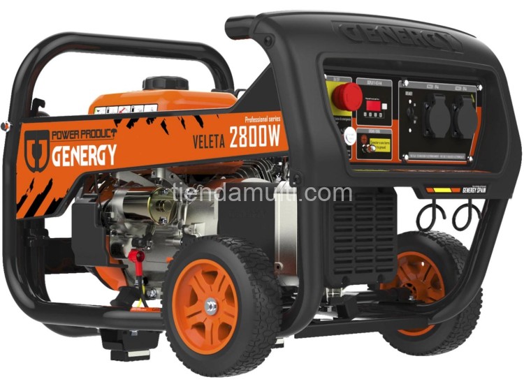 2,8 kW Генератор SVR бензин Genergy VELETA