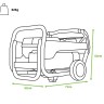 3,3 kW Генератор SVR бензин Genergy JACA