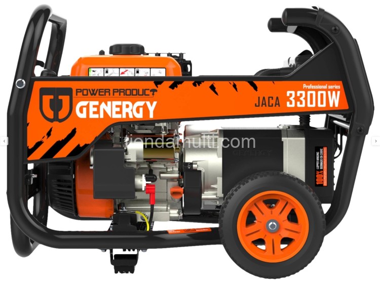 3,3 kW Генератор SVR бензин Genergy JACA
