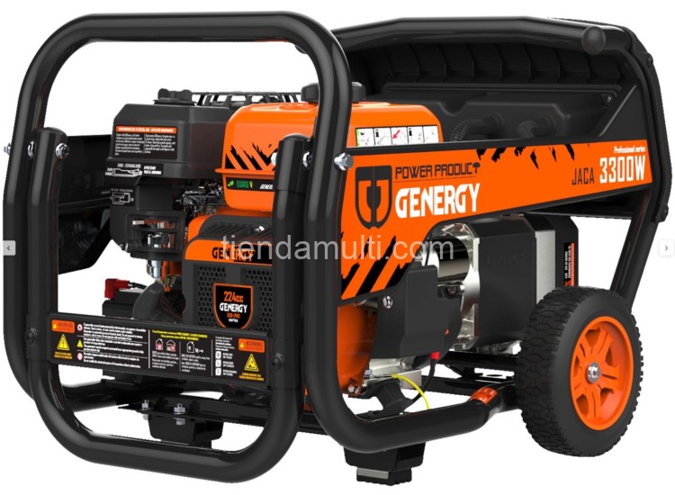 3,3 kW Генератор SVR бензин Genergy JACA