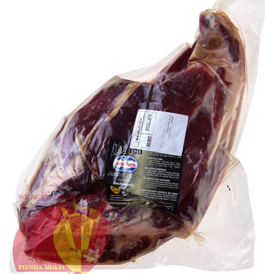 Iberian Ham 75% Pure, Cereal-Fed Julian Martin Boneless ≈ 5 kg/11 lb, 36+ months