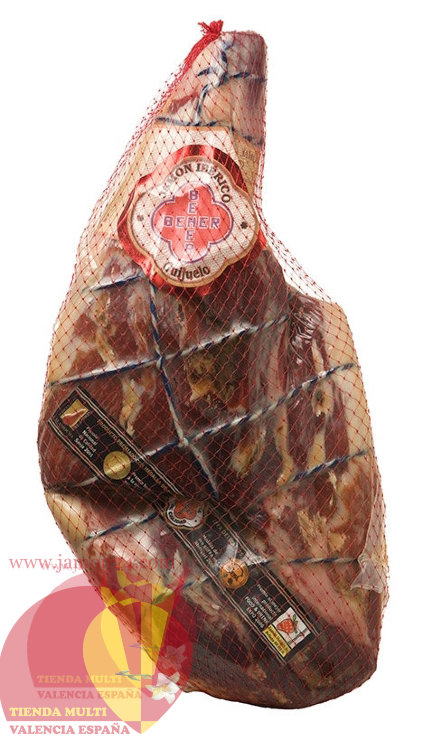 Iberian Ham, Cereal- and Acorn-Fed Beher Boneless ≈ 3 - 3,5 kg/6,6 - 7,7 lb, 30+ months