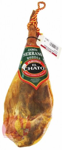 Serrano Ham El Chato ≈ 7,5 - 8 kg/16,5 - 17,6 lb, 12+ months
