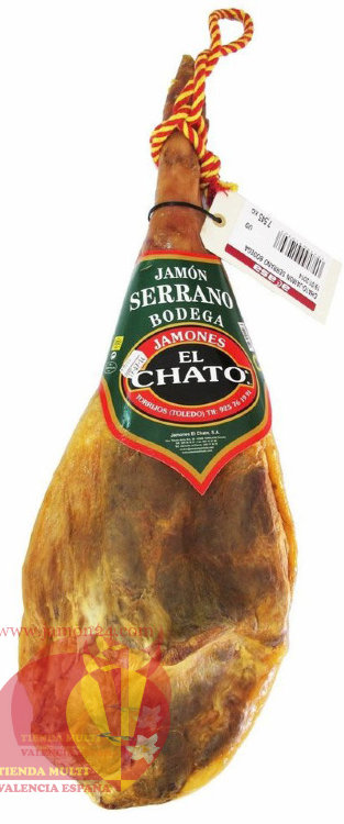 Serrano Ham El Chato ≈ 7,5 - 8 kg/16,5 - 17,6 lb, 12+ months