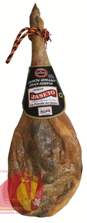 Serrano Ham El Chato Jaseto ≈ 7,5 - 8 kg/16,5 - 17,6 lb, 15+ months
