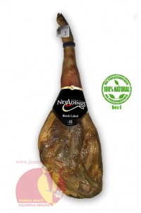 Serrano Ham Nevadensis Gran Reserva Black Label ≈ 8 kg/17,6 lb, 18+ months